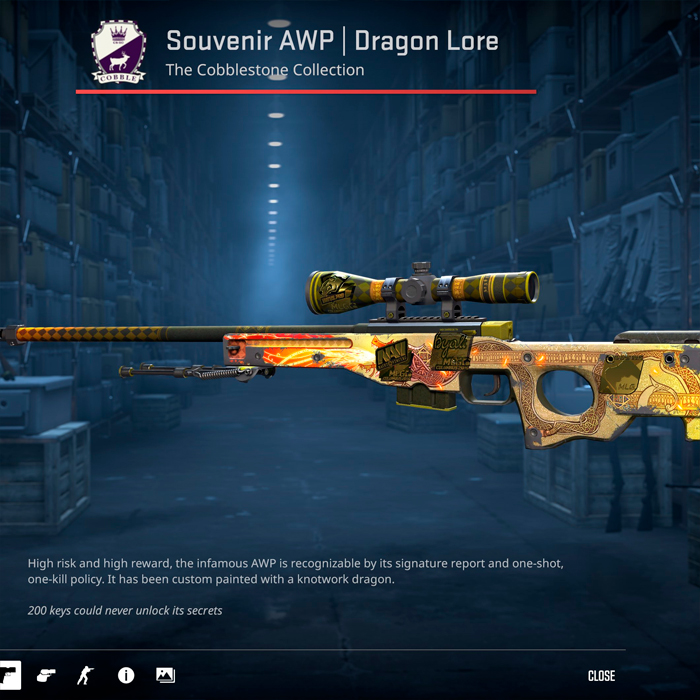 AWP Dragon Lore